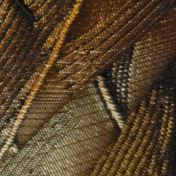 Men's 100% Silk Necktie Designer Gold/Olive Emilio Ponti Gifts For Men - Picture 7 of 7